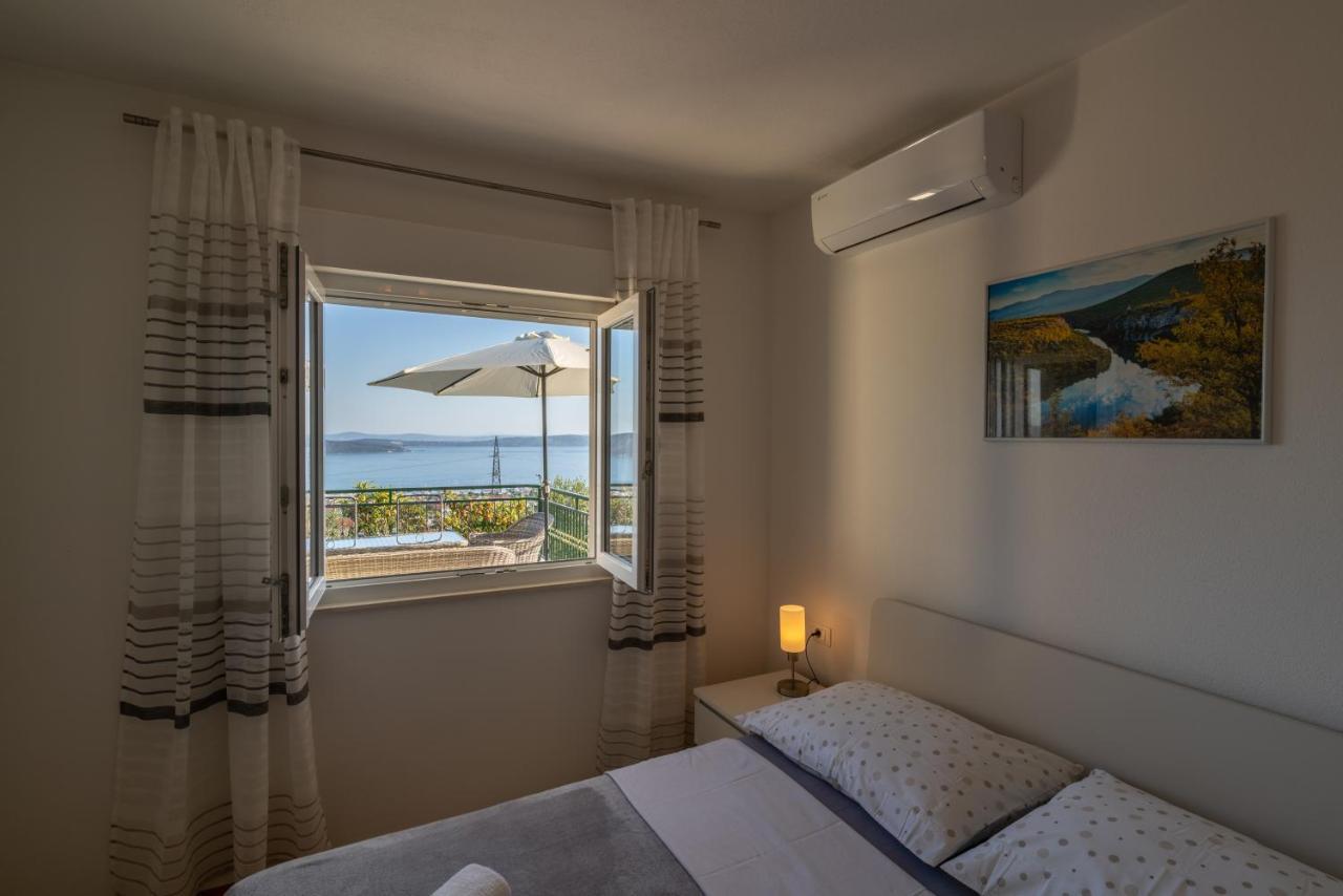 Private Villa Golden Hour With A View Of Split Area Kaštel Sućurac Exterior foto